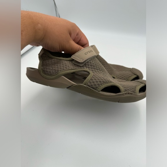 Crocs Swiftwater Mesh Sandal Women's Size 8 Walnut - Picture 8 of 8
